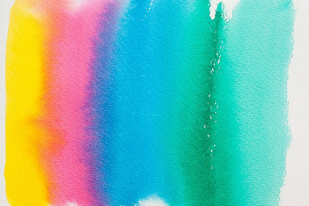 watercolour, painting technique, soluble in water